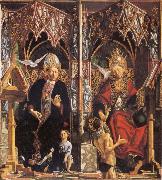 St Augustine and St Gregory, PACHER, Michael